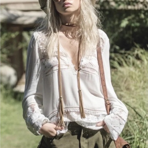 SWAPPED Sienna Spell Luxe Blouse Sample Small - Picture 2 of 9